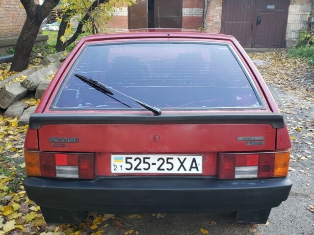 Красный ВАЗ 2109, объемом двигателя 1.5 л и пробегом 189 тыс. км за 1199 $, фото 6 на Automoto.ua