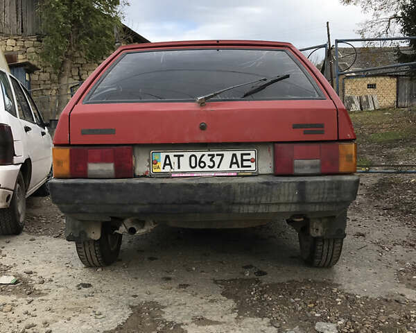 Красный ВАЗ 2109, объемом двигателя 1.6 л и пробегом 198 тыс. км за 750 $, фото 1 на Automoto.ua