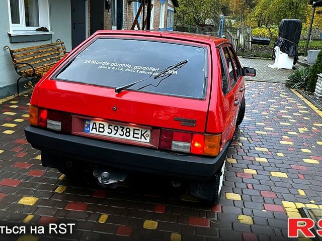 Красный ВАЗ 2109, объемом двигателя 1.5 л и пробегом 96 тыс. км за 1150 $, фото 5 на Automoto.ua