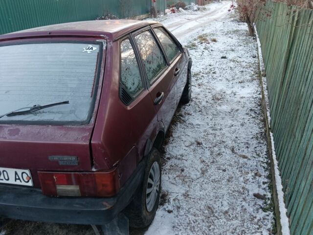 Червоний ВАЗ 2109, об'ємом двигуна 1.5 л та пробігом 102 тис. км за 214 $, фото 6 на Automoto.ua