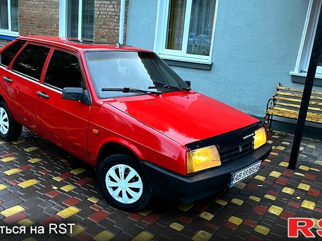 Красный ВАЗ 2109, объемом двигателя 1.5 л и пробегом 96 тыс. км за 1150 $, фото 2 на Automoto.ua