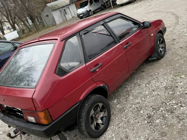 Красный ВАЗ 2109, объемом двигателя 1.5 л и пробегом 100 тыс. км за 1118 $, фото 5 на Automoto.ua