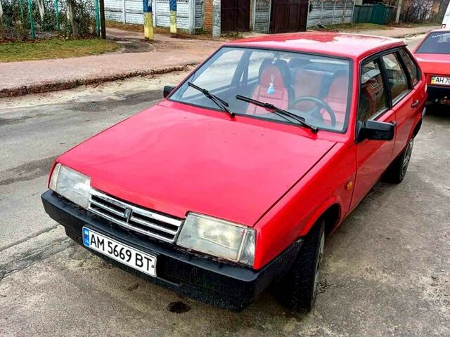 Красный ВАЗ 2109, объемом двигателя 1.5 л и пробегом 1 тыс. км за 950 $, фото 5 на Automoto.ua