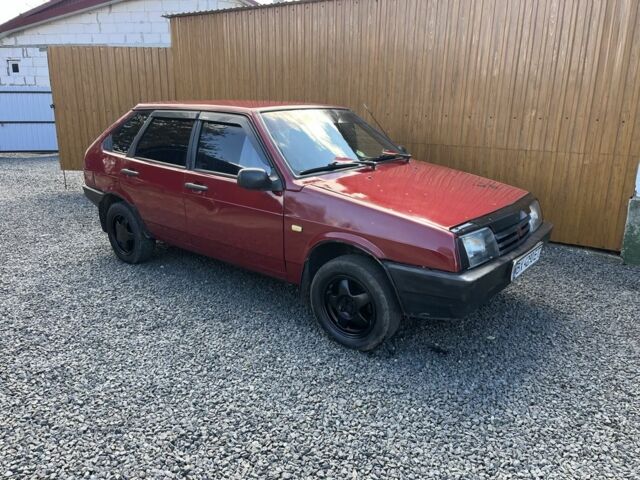 Красный ВАЗ 2109, объемом двигателя 1.3 л и пробегом 96 тыс. км за 1200 $, фото 1 на Automoto.ua