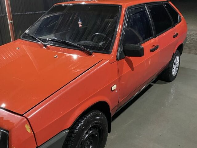 Красный ВАЗ 2109, объемом двигателя 1.5 л и пробегом 85 тыс. км за 800 $, фото 3 на Automoto.ua