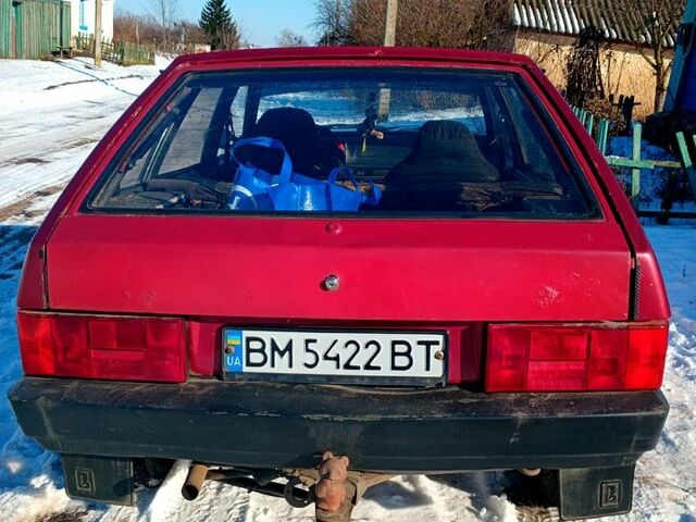 Червоний ВАЗ 2109, об'ємом двигуна 1.5 л та пробігом 71 тис. км за 750 $, фото 2 на Automoto.ua