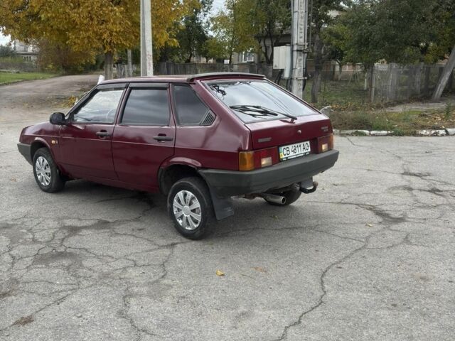 Красный ВАЗ 2109, объемом двигателя 0 л и пробегом 13 тыс. км за 590 $, фото 2 на Automoto.ua