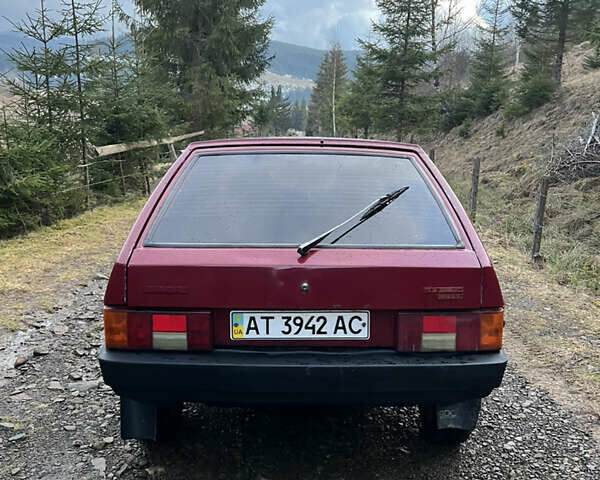 Красный ВАЗ 2109, объемом двигателя 1.5 л и пробегом 200 тыс. км за 550 $, фото 3 на Automoto.ua
