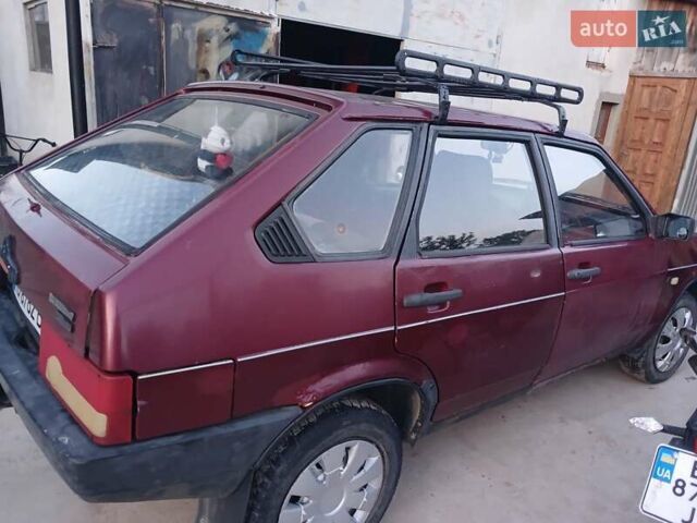 Красный ВАЗ 2109, объемом двигателя 1.3 л и пробегом 32 тыс. км за 550 $, фото 6 на Automoto.ua