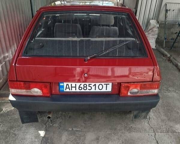 Красный ВАЗ 2109, объемом двигателя 1.5 л и пробегом 200 тыс. км за 1808 $, фото 3 на Automoto.ua