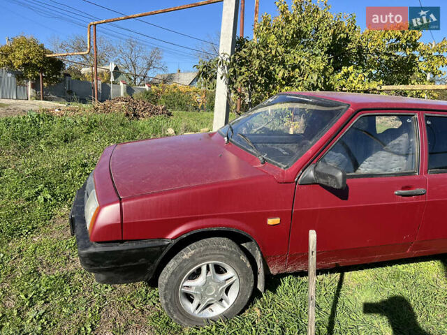 Красный ВАЗ 2109, объемом двигателя 1.3 л и пробегом 150 тыс. км за 799 $, фото 5 на Automoto.ua