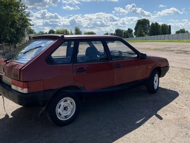 Червоний ВАЗ 2109, об'ємом двигуна 1.3 л та пробігом 199 тис. км за 529 $, фото 4 на Automoto.ua