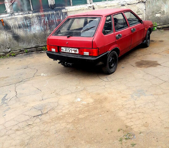 Красный ВАЗ 2109, объемом двигателя 1.5 л и пробегом 0 тыс. км за 700 $, фото 1 на Automoto.ua