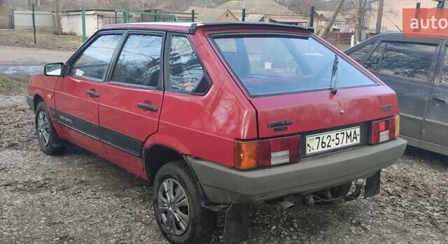 Червоний ВАЗ 2109, об'ємом двигуна 1.5 л та пробігом 78 тис. км за 1450 $, фото 9 на Automoto.ua