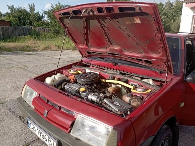 Червоний ВАЗ 2109, об'ємом двигуна 1.3 л та пробігом 194 тис. км за 1800 $, фото 3 на Automoto.ua
