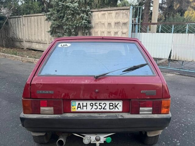 Красный ВАЗ 2109, объемом двигателя 1.3 л и пробегом 1 тыс. км за 961 $, фото 4 на Automoto.ua