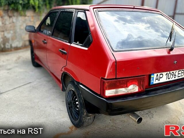 Красный ВАЗ 2109, объемом двигателя 1.3 л и пробегом 250 тыс. км за 650 $, фото 3 на Automoto.ua