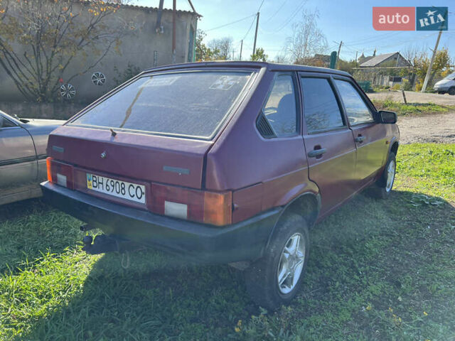 Красный ВАЗ 2109, объемом двигателя 1.3 л и пробегом 150 тыс. км за 799 $, фото 2 на Automoto.ua