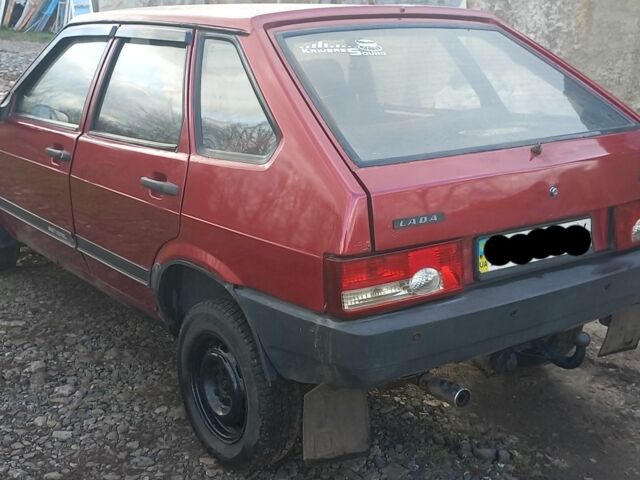 Червоний ВАЗ 2109, об'ємом двигуна 1.3 л та пробігом 100 тис. км за 690 $, фото 1 на Automoto.ua