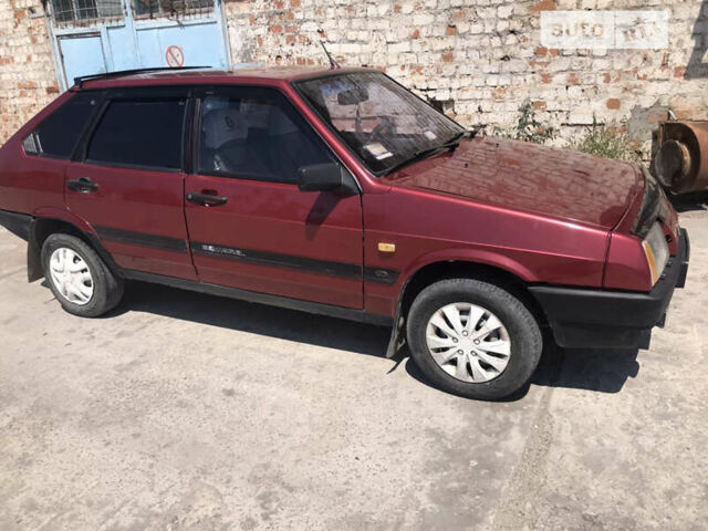 Красный ВАЗ 2109, объемом двигателя 1.3 л и пробегом 299 тыс. км за 1250 $, фото 6 на Automoto.ua