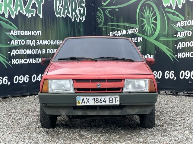 Красный ВАЗ 2109, объемом двигателя 1.3 л и пробегом 230 тыс. км за 550 $, фото 3 на Automoto.ua