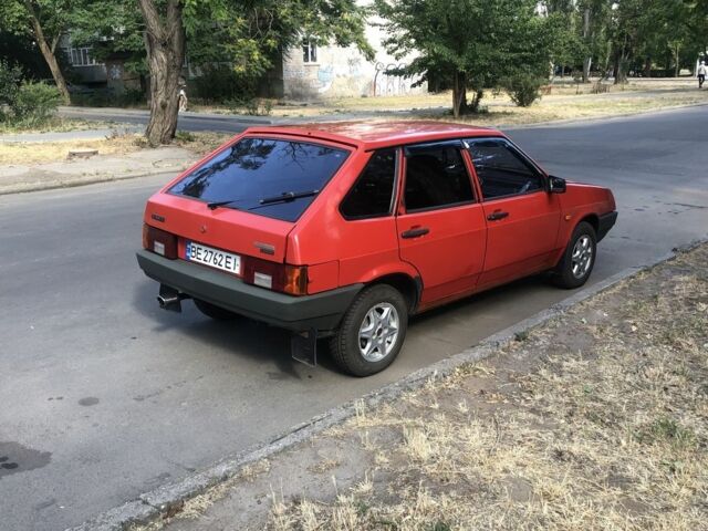 Красный ВАЗ 2109, объемом двигателя 1.3 л и пробегом 175 тыс. км за 2100 $, фото 8 на Automoto.ua