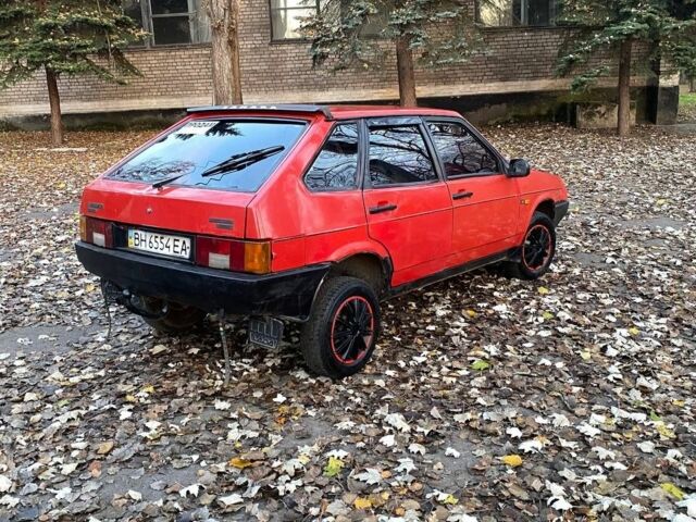 Красный ВАЗ 2109, объемом двигателя 0 л и пробегом 456 тыс. км за 950 $, фото 1 на Automoto.ua