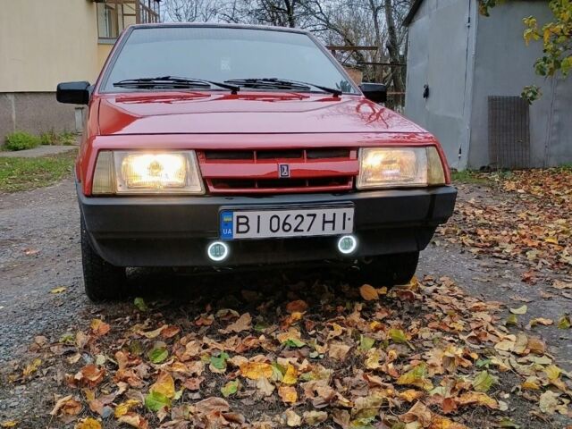 Красный ВАЗ 2109, объемом двигателя 1.3 л и пробегом 252 тыс. км за 1220 $, фото 3 на Automoto.ua