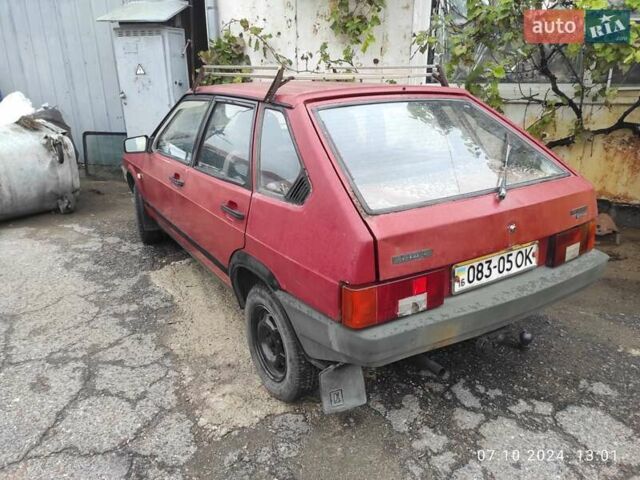 Красный ВАЗ 2109, объемом двигателя 0 л и пробегом 44 тыс. км за 1000 $, фото 2 на Automoto.ua
