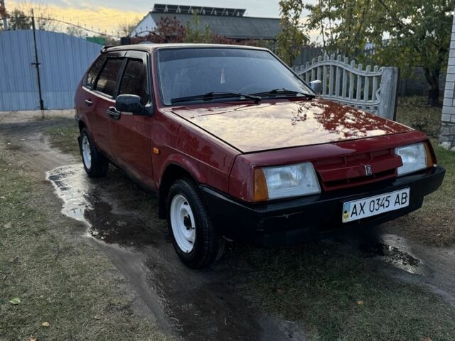 Красный ВАЗ 2109, объемом двигателя 1.5 л и пробегом 80 тыс. км за 1100 $, фото 6 на Automoto.ua