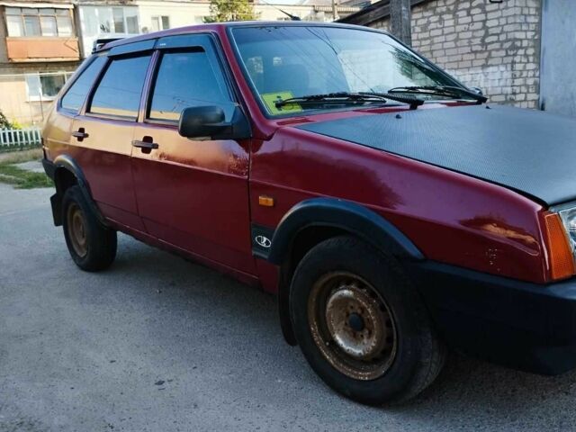 Красный ВАЗ 2109, объемом двигателя 1.5 л и пробегом 75 тыс. км за 1400 $, фото 8 на Automoto.ua
