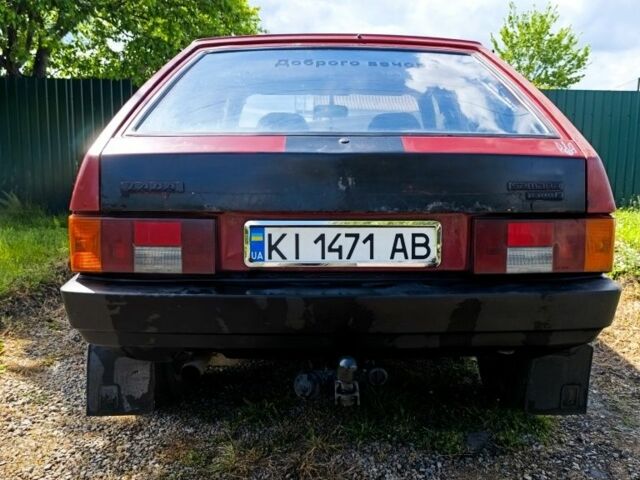 Красный ВАЗ 2109, объемом двигателя 1 л и пробегом 8 тыс. км за 800 $, фото 5 на Automoto.ua