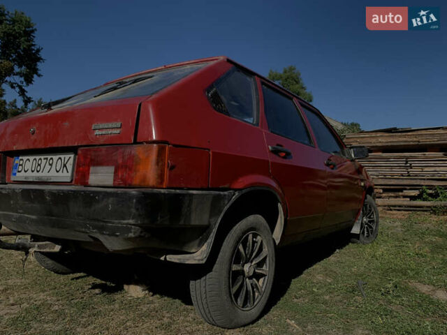 Красный ВАЗ 2109, объемом двигателя 1.3 л и пробегом 50 тыс. км за 850 $, фото 6 на Automoto.ua