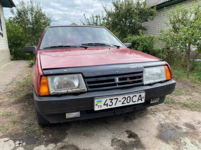 Красный ВАЗ 2109, объемом двигателя 1.3 л и пробегом 135 тыс. км за 950 $, фото 2 на Automoto.ua