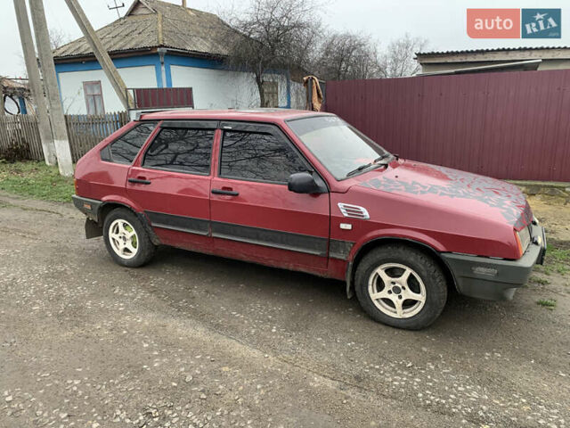 Красный ВАЗ 2109, объемом двигателя 1.5 л и пробегом 200 тыс. км за 1200 $, фото 5 на Automoto.ua
