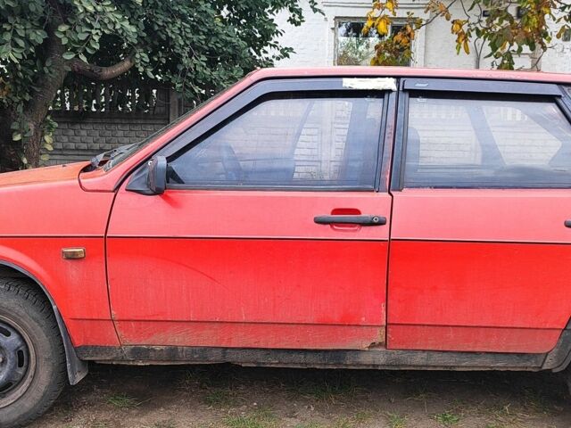 Червоний ВАЗ 2109, об'ємом двигуна 1.3 л та пробігом 138 тис. км за 525 $, фото 13 на Automoto.ua