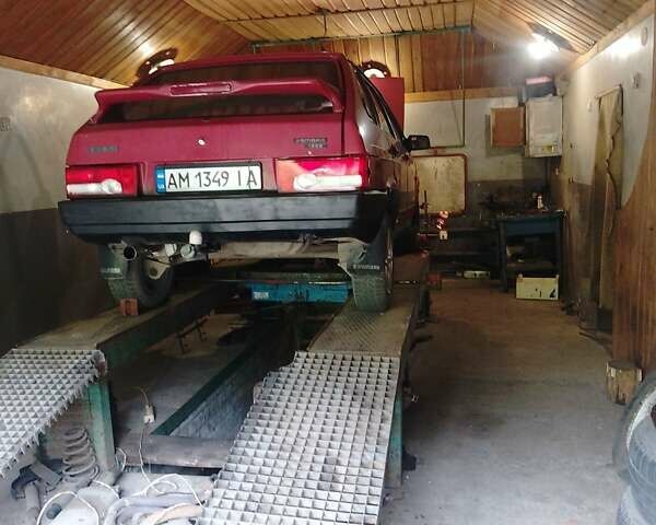Червоний ВАЗ 2109, об'ємом двигуна 1.5 л та пробігом 33 тис. км за 1200 $, фото 1 на Automoto.ua