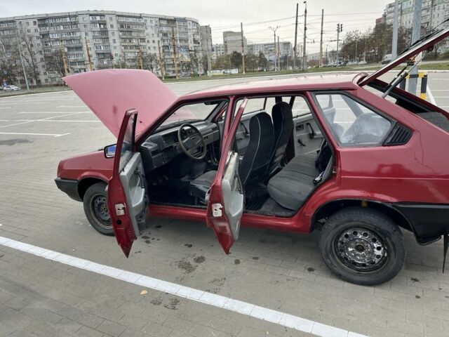 Красный ВАЗ 2109, объемом двигателя 1.5 л и пробегом 1000 тыс. км за 1072 $, фото 11 на Automoto.ua