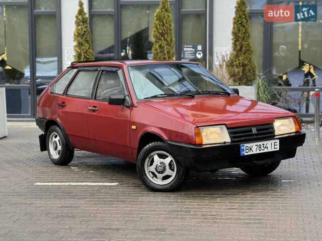 Червоний ВАЗ 2109, об'ємом двигуна 1.29 л та пробігом 101 тис. км за 850 $, фото 1 на Automoto.ua