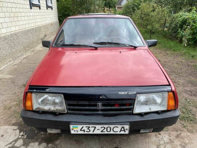 Красный ВАЗ 2109, объемом двигателя 1.3 л и пробегом 135 тыс. км за 950 $, фото 3 на Automoto.ua
