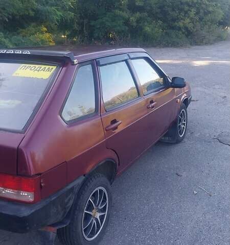 Червоний ВАЗ 2109, об'ємом двигуна 1.5 л та пробігом 65 тис. км за 1400 $, фото 3 на Automoto.ua
