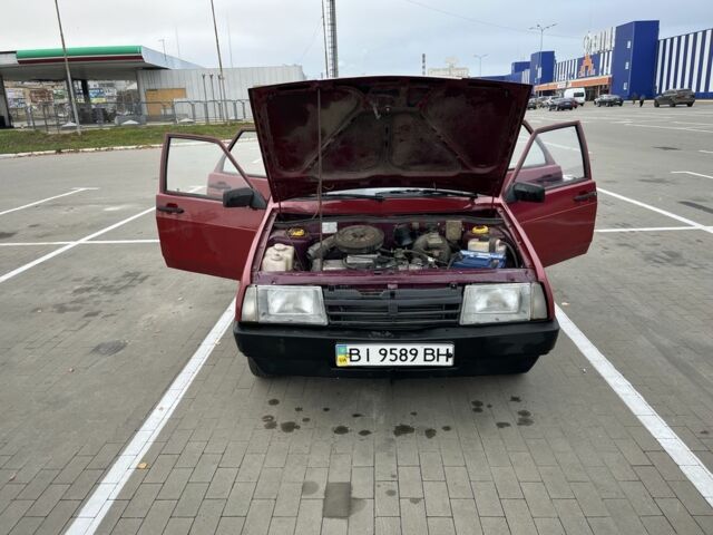 Красный ВАЗ 2109, объемом двигателя 1.5 л и пробегом 1000 тыс. км за 1072 $, фото 9 на Automoto.ua