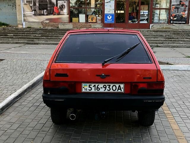 Красный ВАЗ 2109, объемом двигателя 1.5 л и пробегом 300 тыс. км за 950 $, фото 3 на Automoto.ua
