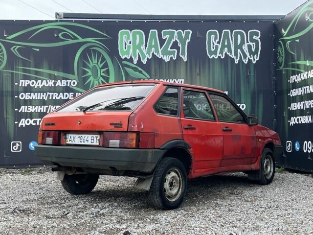 Красный ВАЗ 2109, объемом двигателя 1.3 л и пробегом 230 тыс. км за 550 $, фото 5 на Automoto.ua