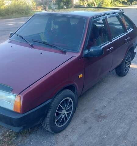 Червоний ВАЗ 2109, об'ємом двигуна 1.5 л та пробігом 65 тис. км за 1400 $, фото 1 на Automoto.ua