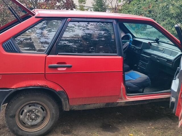 Червоний ВАЗ 2109, об'ємом двигуна 1.3 л та пробігом 138 тис. км за 525 $, фото 7 на Automoto.ua