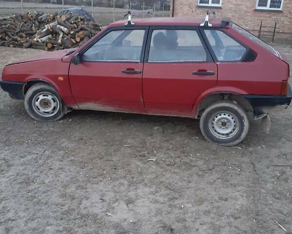 Красный ВАЗ 2109, объемом двигателя 0 л и пробегом 386 тыс. км за 600 $, фото 1 на Automoto.ua