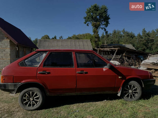 Красный ВАЗ 2109, объемом двигателя 1.3 л и пробегом 50 тыс. км за 850 $, фото 15 на Automoto.ua
