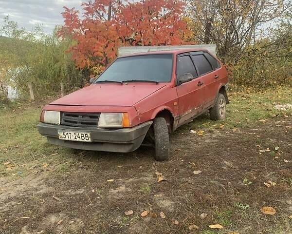 Красный ВАЗ 2109, объемом двигателя 1.5 л и пробегом 120 тыс. км за 648 $, фото 4 на Automoto.ua