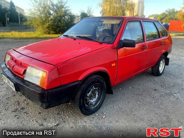 Красный ВАЗ 2109, объемом двигателя 1.3 л и пробегом 0 тыс. км за 580 $, фото 1 на Automoto.ua